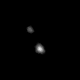 Illustration for article titled Our First Grainy Glimpse Of Pluto And Charon As New Horizons Closes In